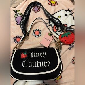 Juicy Couture Sweet N Juicy Flap Shoulder Or Cross Body Bag